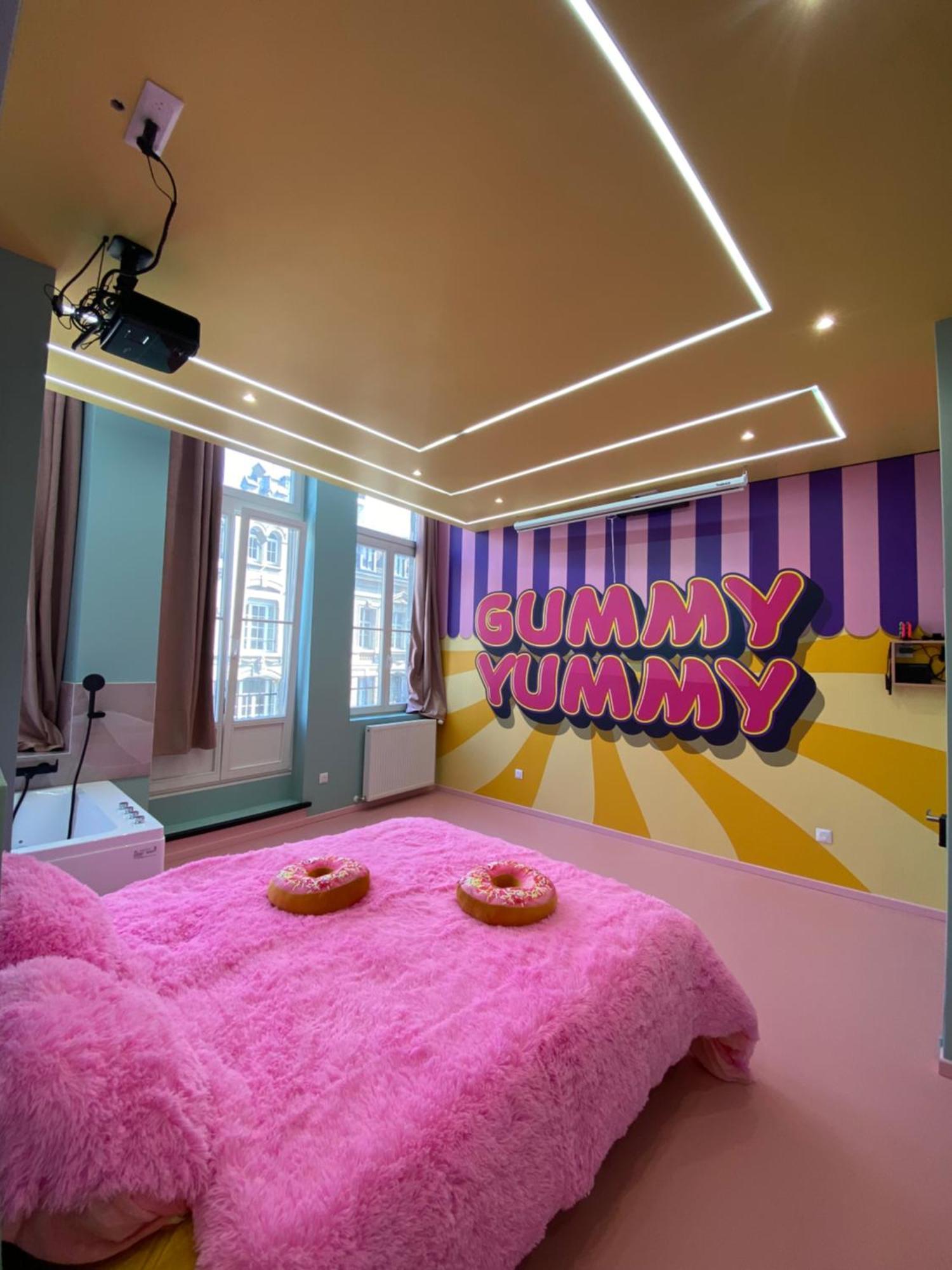 Capsule Bonbon - Balneo - Sauna - Billard - Nintendo Switch Douai Exterior foto